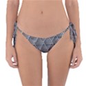 Grid Wire Mesh Stainless Rods Metal Reversible Bikini Bottom View1