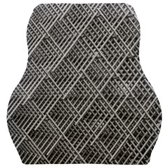 Grid Wire Mesh Stainless Rods Metal Car Seat Velour Cushion  by artworkshop