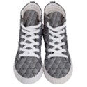 Grid Wire Mesh Stainless Rods Metal Men s Hi-Top Skate Sneakers View1