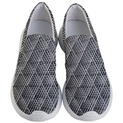 Grid Wire Mesh Stainless Rods Metal Women s Lightweight Slip Ons by artworkshop