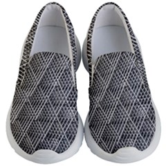 Grid Wire Mesh Stainless Rods Metal Kids Lightweight Slip Ons by artworkshop