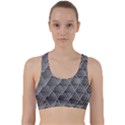 Grid Wire Mesh Stainless Rods Metal Back Weave Sports Bra View1