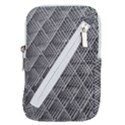 Grid Wire Mesh Stainless Rods Metal Belt Pouch Bag (Large) View1