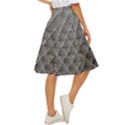 Grid Wire Mesh Stainless Rods Metal Classic Short Skirt View3