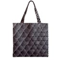 Grid Wire Mesh Stainless Rods Metal Zipper Grocery Tote Bag View1