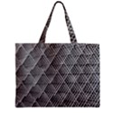 Grid Wire Mesh Stainless Rods Metal Zipper Mini Tote Bag View2