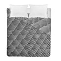 Grid Wire Mesh Stainless Rods Metal Duvet Cover Double Side (Full/ Double Size) View1