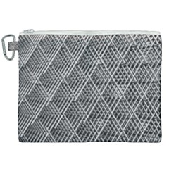 Grid Wire Mesh Stainless Rods Metal Canvas Cosmetic Bag (xxl) by artworkshop