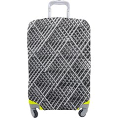 Grid Wire Mesh Stainless Rods Metal Luggage Cover (large) by artworkshop