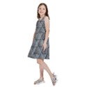 Grid Wire Mesh Stainless Rods Metal Kids  Skater Dress View2