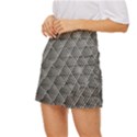 Grid Wire Mesh Stainless Rods Metal Mini Front Wrap Skirt View2