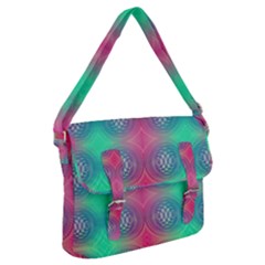 Infinity Circles Buckle Messenger Bag by Thespacecampers