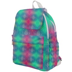 Infinity Circles Top Flap Backpack by Thespacecampers