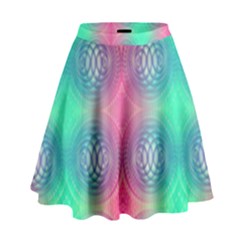 Infinity Circles High Waist Skirt by Thespacecampers