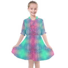 Infinity Circles Kids  All Frills Chiffon Dress by Thespacecampers