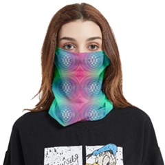 Infinity Circles Face Covering Bandana (two Sides) by Thespacecampers