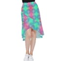 Infinity Circles Frill Hi Low Chiffon Skirt View1