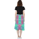 Infinity Circles Frill Hi Low Chiffon Skirt View2