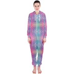 Infinity Circles Hooded Jumpsuit (ladies) by Thespacecampers