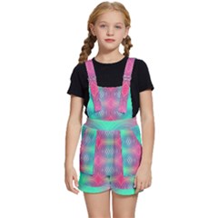 Infinity Circles Kids  Short Overalls