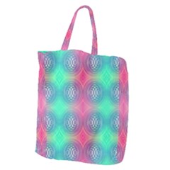 Infinity Circles Giant Grocery Tote by Thespacecampers