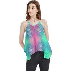 Infinity Circles Flowy Camisole Tank Top by Thespacecampers