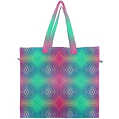 Infinity Circles Canvas Travel Bag by Thespacecampers