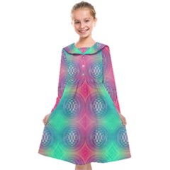 Infinity Circles Kids  Midi Sailor Dress by Thespacecampers