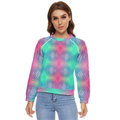 Infinity Circles Women s Long Sleeve Raglan Tee