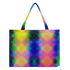 Inverted Circles Medium Tote Bag by Thespacecampers