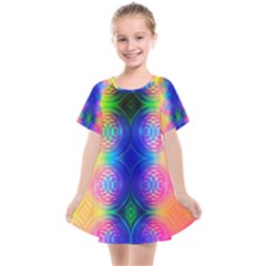 Inverted Circles Kids  Smock Dress by Thespacecampers