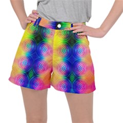 Inverted Circles Ripstop Shorts by Thespacecampers