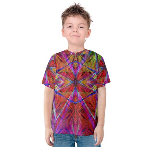 Super Shapes Kids  Cotton Tee by Thespacecampers