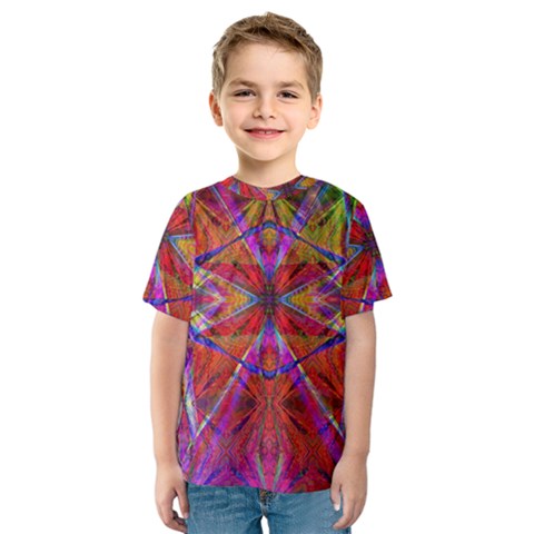 Super Shapes Kids  Sport Mesh Tee by Thespacecampers