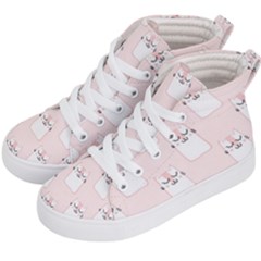 Fluffy Cat Pets Kids  Hi-top Skate Sneakers by artworkshop