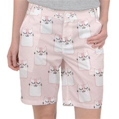 Fluffy Cat Pets Pocket Shorts by artworkshop