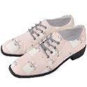 Fluffy Cat Pets Women Heeled Oxford Shoes View2