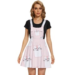 Fluffy Cat Pets Apron Dress