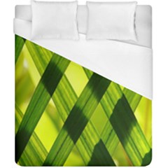 Leaves Grass Woven Duvet Cover (california King Size) by artworkshop