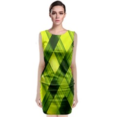 Leaves Grass Woven Classic Sleeveless Midi Dress by artworkshop