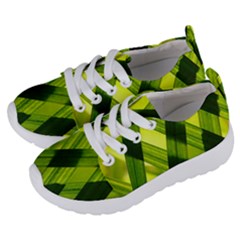 Leaves Grass Woven Kids  Lightweight Sports Shoes by artworkshop