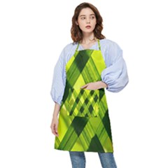 Leaves Grass Woven Pocket Apron by artworkshop