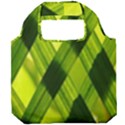 Leaves Grass Woven Foldable Grocery Recycle Bag View1