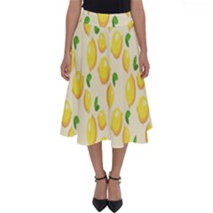 Lemon Perfect Length Midi Skirt by artworkshop