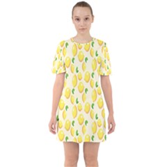 Lemon Sixties Short Sleeve Mini Dress by artworkshop