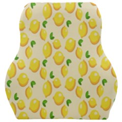 Lemon Car Seat Velour Cushion  by artworkshop