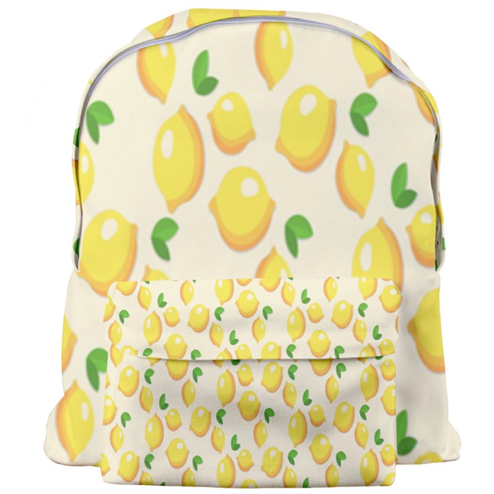 Lemon Giant Full Print Backpack