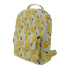 Lemon Flap Pocket Backpack (large) by artworkshop