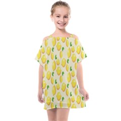 Lemon Kids  One Piece Chiffon Dress by artworkshop