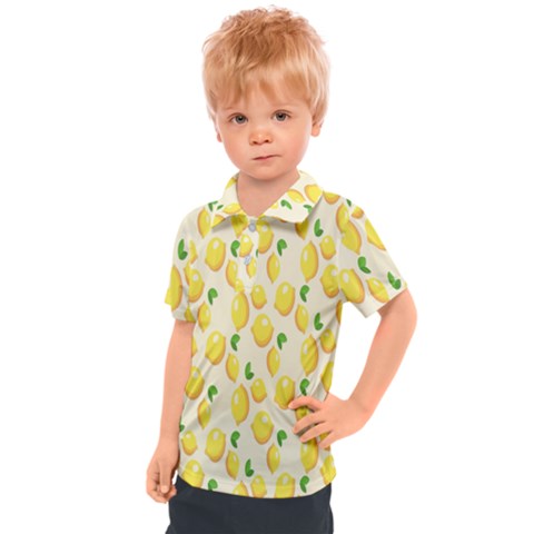 Lemon Kids  Polo Tee by artworkshop